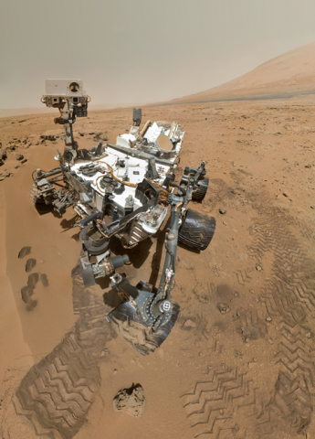 宇宙ミッション、NASAの火星探査機、キュリオシティ (curiosity)もう3年目