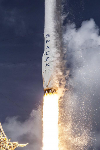 SpaceXのFalcon9の打ち上げ